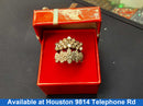 Women's Ring - Yellow Gold 14k (.585) 12 grams Size 6.5