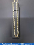 Cuban Link Chain - Yellow Gold 10k (.417) 60 grams 20 inch