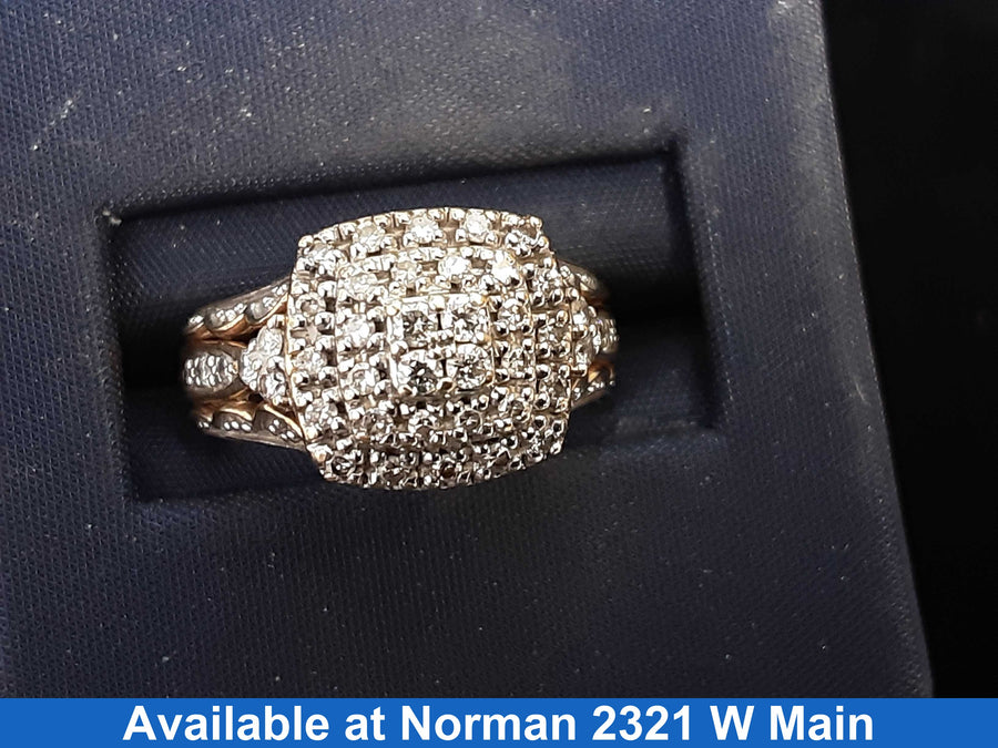 Women's Ring - Yellow Gold 10k (.417) 4.8 grams Size 6