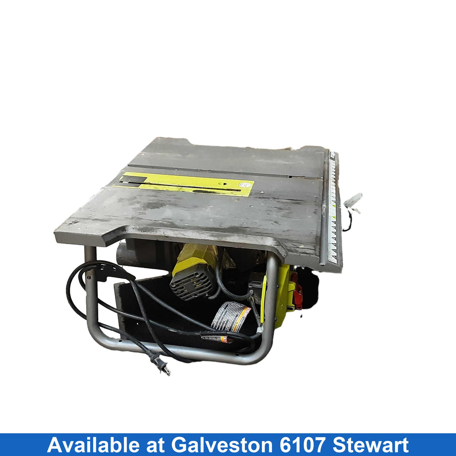 Ryobi Rts12 Yellow Corded Table Saw