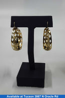 Bangle Earrings - Yellow Gold 14k (.585) 6.2 grams