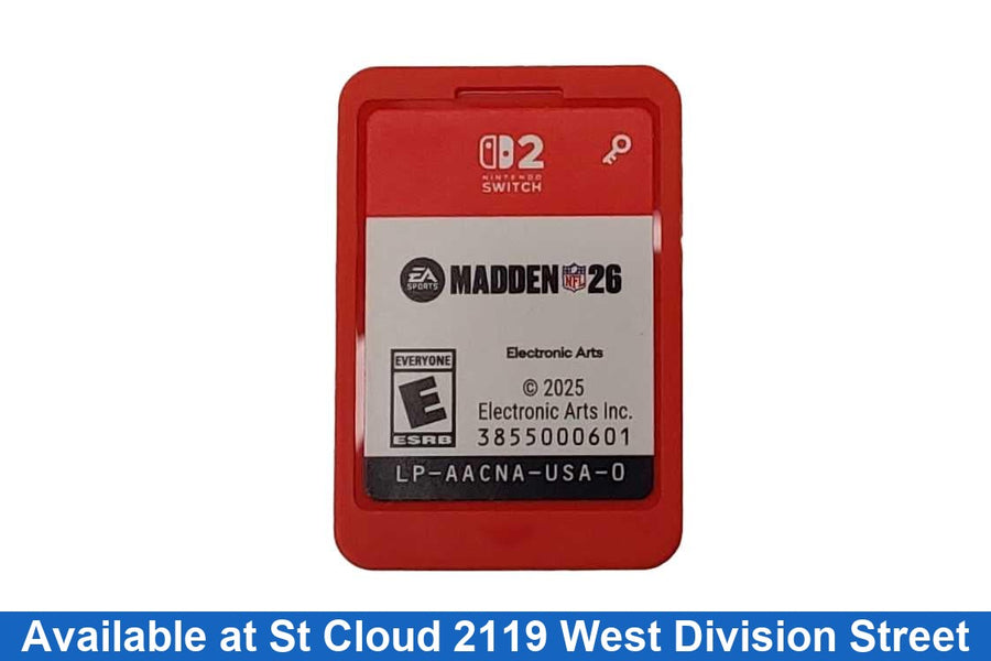 Nintendo Madden Nfl 26 - Nintendo Switch 2 Red Other Collectible