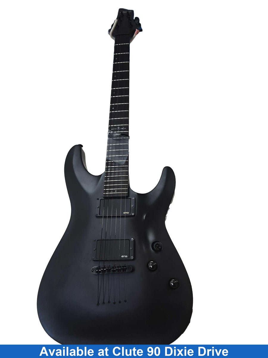 Schecter N427 Black Electric Classic Guitar