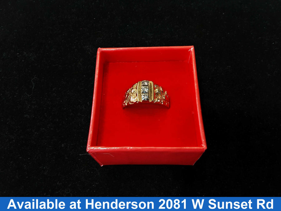 Men's Ring - Yellow Gold 14k (.585) 7.1 grams Size 10