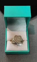 Women's Ring - Yellow Gold 10k (.417) 9.4 grams Size 8