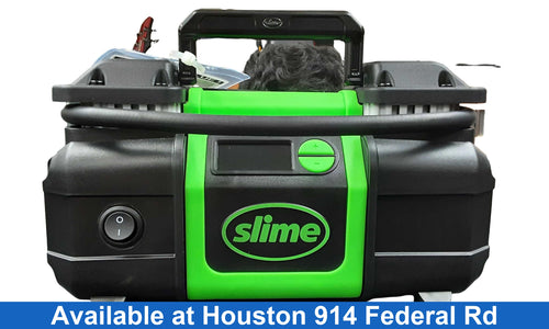 Slime Green Electric Compressor