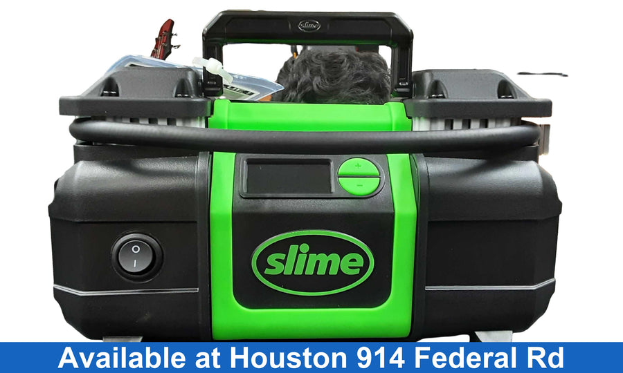 Slime Green Electric Compressor