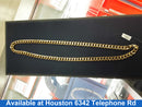 Cuban Link Chain - Yellow Gold 18k (.750) 36.6 grams 26 inch