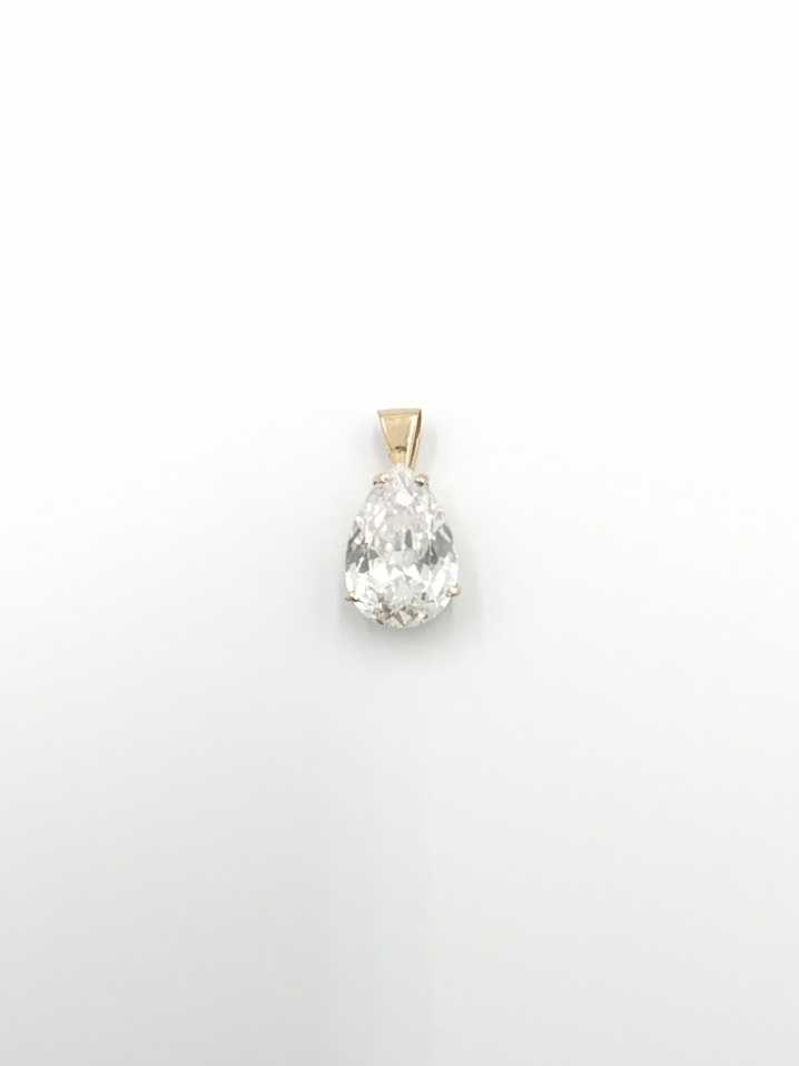 Diamond Pendant - Yellow Gold 10k (.417) 2.8 grams