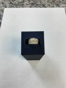 Women's Ring - Anniversary - Yellow Gold 14k (.585) 6.6 grams Size 20