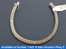 Tennis Bracelet - White Gold 10k (.417) 13.2 grams 7 inch