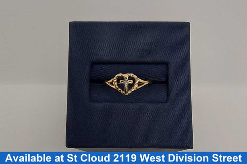 Women's Ring - Yellow Gold 10k (.417) 1.64 grams Size 4
