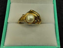 Women's Ring - Yellow Gold 14k (.585) 4.3 grams Size 7