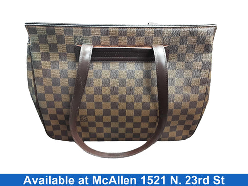 Louis Vuitton Parioli Damier Ebene Pm Brown Purse / Handbag