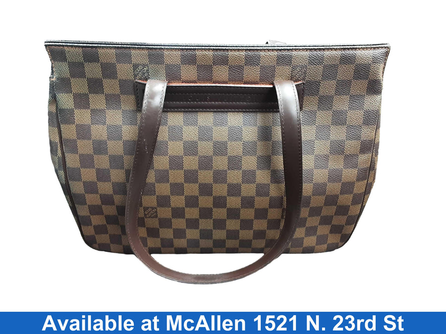 Louis Vuitton Parioli Damier Ebene Pm Brown Purse / Handbag