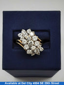 Women's Ring - Yellow Gold 14k (.585) 6.6 grams Size 7