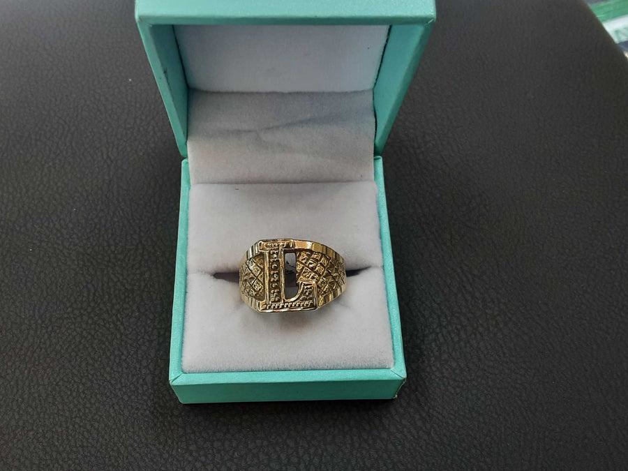 Men's Ring - Yellow Gold 10k (.417) 6.6 grams Size 6