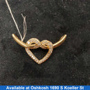 Diamond Pendant - Yellow Gold 14k (.585) 6.3 grams
