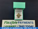 Women's Ring - Yellow Gold 10k (.417) 6.6 grams Size 7.5