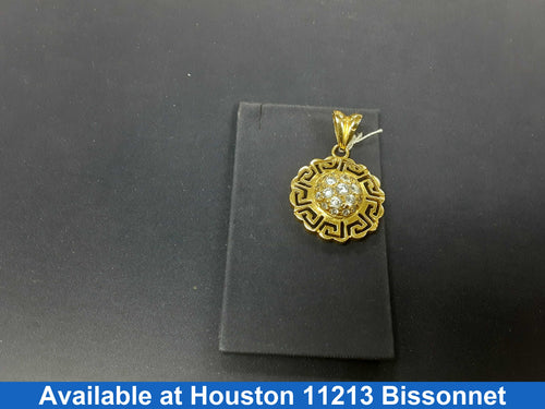 Coin Pendant - Yellow Gold 18k (.750) 6 grams
