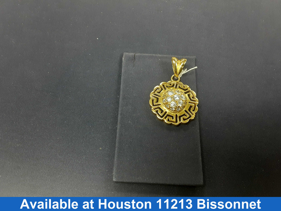 Coin Pendant - Yellow Gold 18k (.750) 6 grams