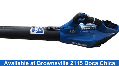 Kobalt Khb3040-06 Blue Cordless Leaf Blower