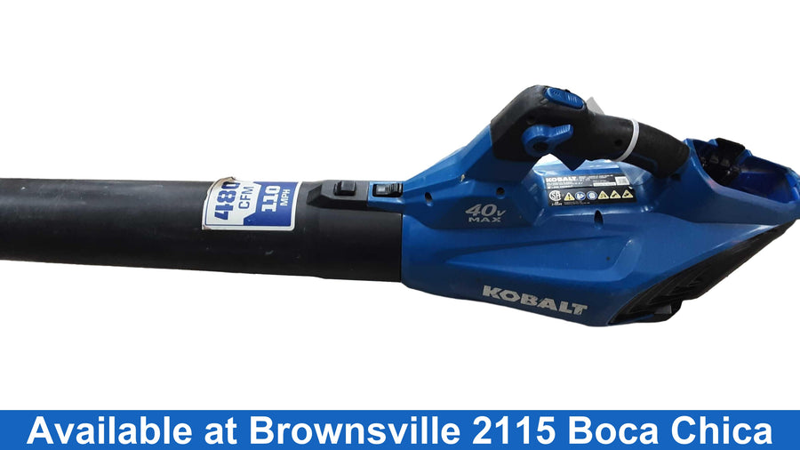 Kobalt Khb3040-06 Blue Cordless Leaf Blower