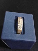 Ring - Wedding Band - Yellow Gold 14k (.585) 3.4 grams Size 20