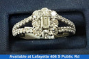 Women's Ring - White Gold 10k (.417) 4.7 grams Size 6.5