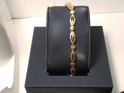 Link Bracelet - Yellow Gold 10k (.417) 4.1 grams 7 inch