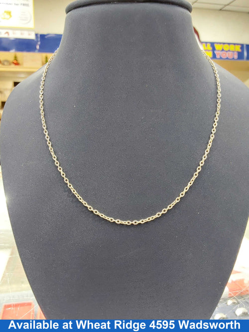 Link Chain - Silver 2.4 grams 18 inch