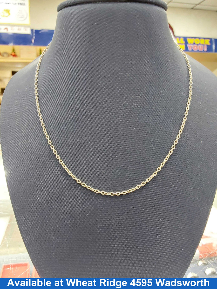 Link Chain - Silver 2.4 grams 18 inch