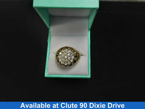 Men's Ring - Yellow Gold 14k (.585) 11.2 grams Size 12