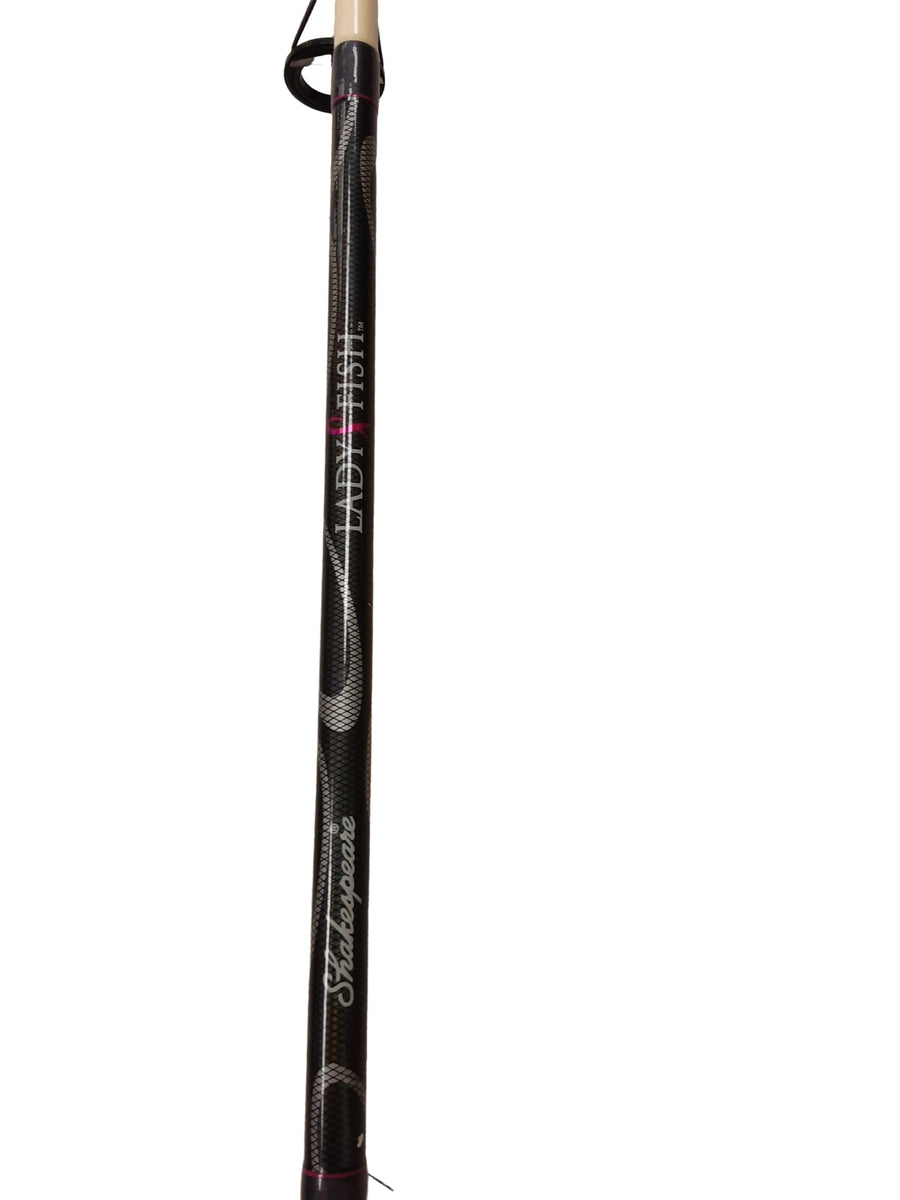 Shakespeare Lady Fish White Fishing Rod & Reel Combo