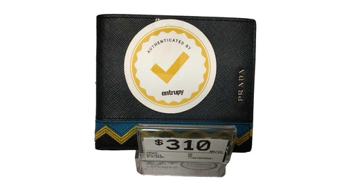 Prada Na Blue Wallet
