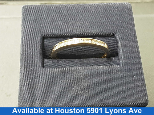 Ring - Wedding Band - Yellow Gold 10k (.417) 1.4 grams Size 7