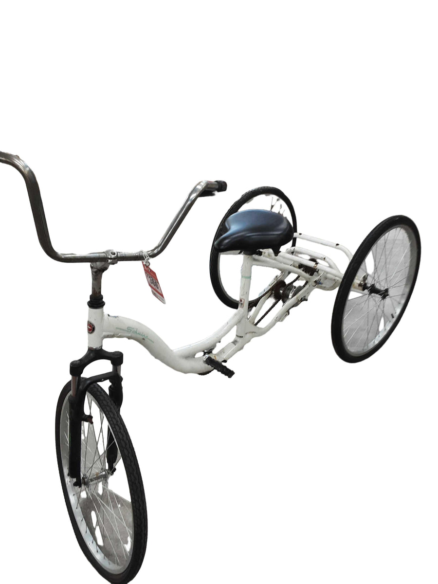 Schwin White Tricycle Bike