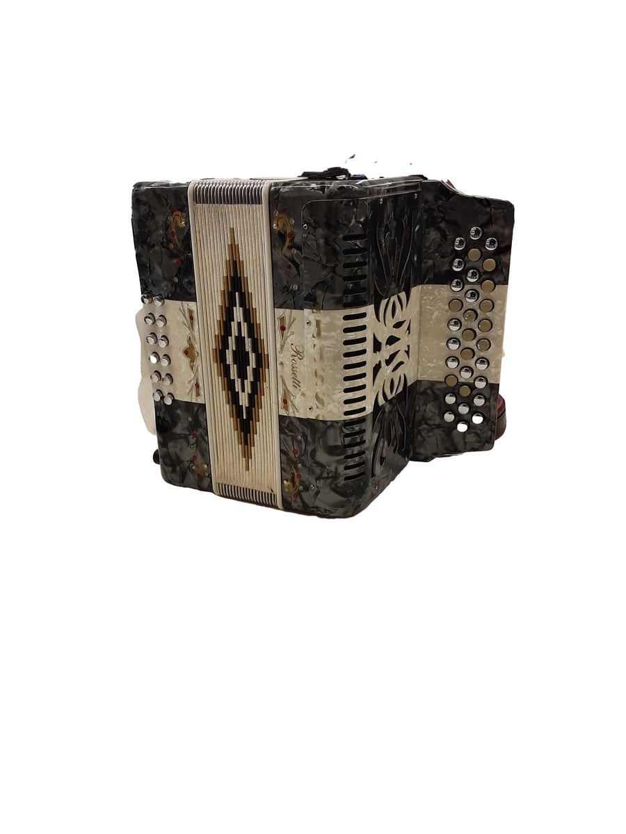 Rossetti Multi-color Button Accordion