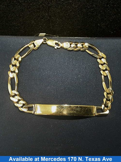 ID Bracelet - Yellow Gold 10k (.417) 16.5 grams 7 inch