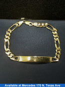 ID Bracelet - Yellow Gold 10k (.417) 16.5 grams 7 inch