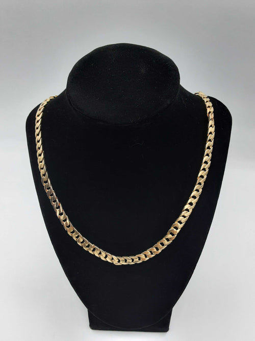 Cuban Link Chain - Yellow Gold 14k (.585) 56.6 grams 22 inch