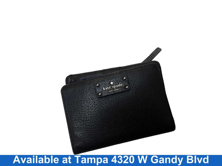 Kate Spade J183 Black Wallet