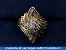 Women's Ring - Yellow Gold 10k (.417) 7.7 grams Size 7