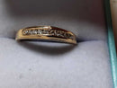 Ring - Wedding Band - Yellow Gold 14k (.585) 3 grams Size 7