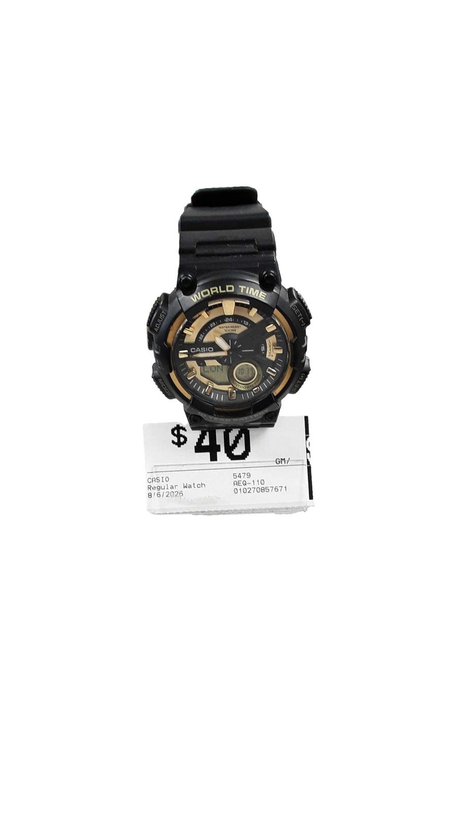 Casio 5479 Black Regular Watch
