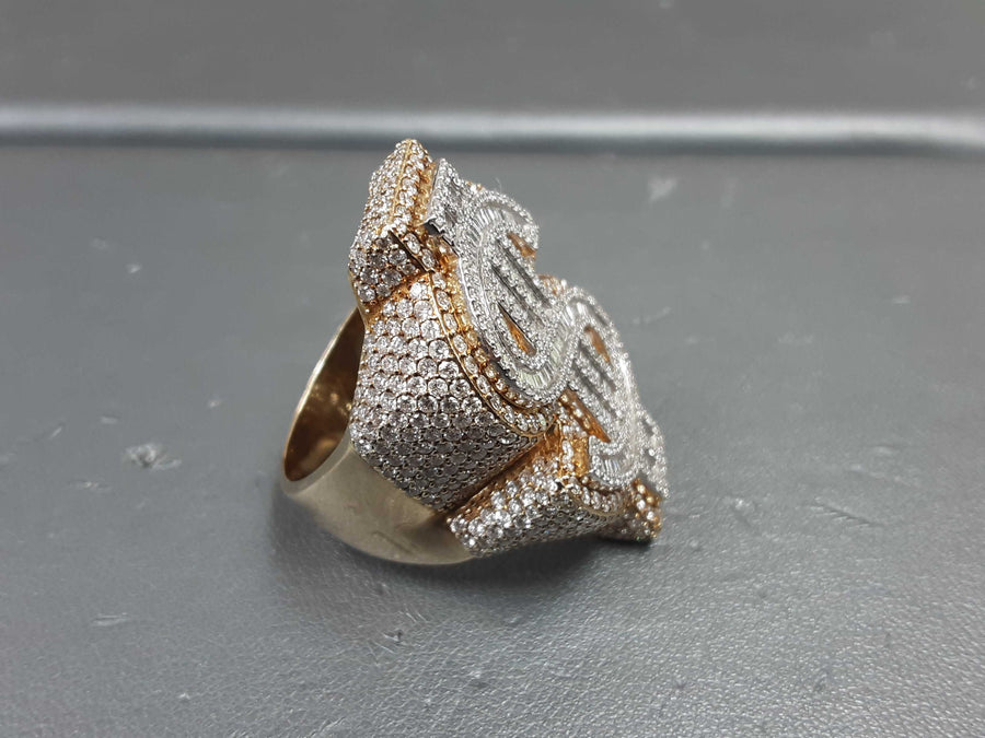 Men's Ring - Yellow Gold 10k (.417) 24.9 grams Size 9.5