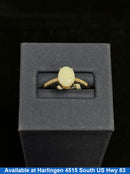 Women's Ring - Yellow Gold 14k (.585) 2 grams Size 20
