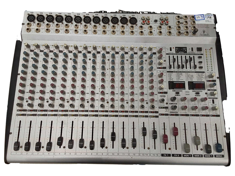 Europower Pmhs000 Silver Digital Mixer