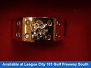 Men's Ring - Yellow Gold 14k (.585) 8.1 grams Size 8