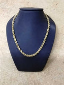 Rope Chain - Yellow Gold 10k (.417) 7 grams 24 inch